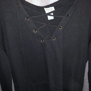 Tie black hoodie - willing to negotiate price